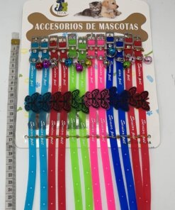 COLLAR PARA MASCOTA D/MARIPOSA 1UND