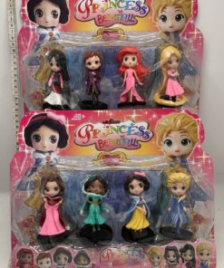 SET PRINCESA DISNEY 1UND (4PCS)