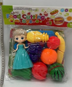 SET DE FRUTAS Y MUÑECA 1UND (20PCS)
