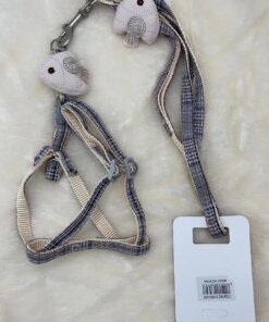 CUERDA Y PECHERA PARA MASCOTA 1UND (2PCS)