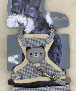 CUERDA Y PECHERA PARA GATO 1UND (2PCS)
