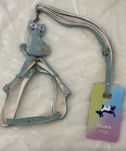 CUERDA Y PECHERA PARA MASCOTA 1UND (2PCS)