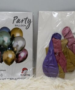 GLOBOS METALICOS 1UND (8PCS)