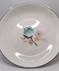 PLATO CERÁMICA D/RAMA Y FLORES #8 1UND