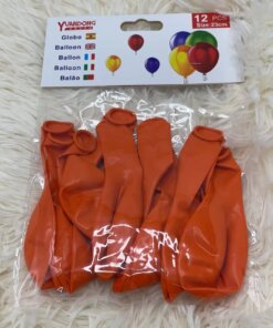 GLOBOS NARANJAS 1UND (12PCS)