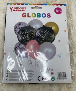GLOBOS FELIZ DÍA 1UND (8PCS)