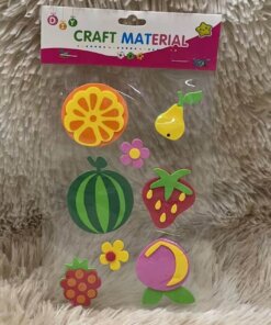 STICKERDE FOOM D/FRUTAS 1UND