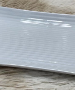 PLATO RECTÁNGULO BLANCO 1UND