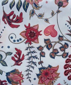 MANTEL EN ROLLO DE FLORES 1.37*30M