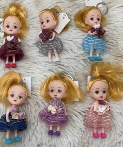 LLAVERO BARBIE CON FLOR 1UND