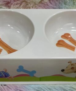 TAZA DOBLE PARA MASCOTA 1UND
