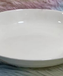 PLATO CERÁMICA BLANCO #7 1UND