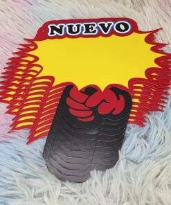 LETRERO "NUEVO" 1UND (10PCS)