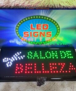 ROTULO LED "SALON DE BELLEZA" 1UND