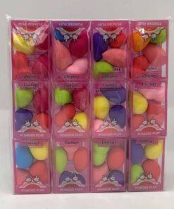 MINI ESPONJA DE MAQUILLAJE 1UND (4PCS)