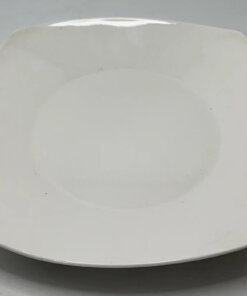 PLATO BLANCO SEMICUADRADO 1UND