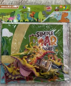 JUEGO DE MESA CON DINOSAURIOS 1UND