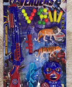 PISTOLA AVENGERS CON ANIMALES 1UND