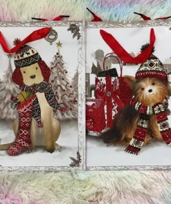 BOLSA REGALO NAVIDAD 26X32X10CM 1UND