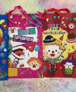 BOLSA REGALO DE FELIZ CUMPLEAÑO 39X30X12CM 1UND
