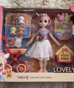 SET DE MUÑECA LOVELY 1UND