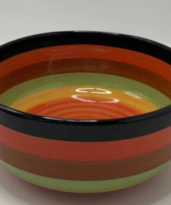 TAZA CERÁMICA DE COLORES 7" 1UND