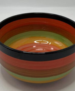 TAZA CERÁMICA DE COLORES 6" 1UND