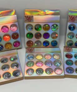 ESCARCHA PARA UÑAS 1UND (12PCS)
