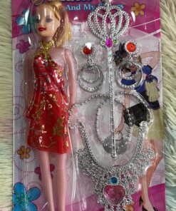 SET DE ACCESORIOS CON BARBIE 1UND