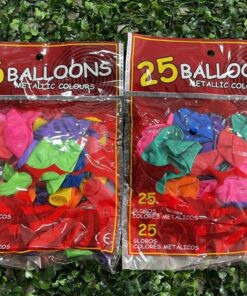 GLOBO DE COLORES 1UND (25PCS)
