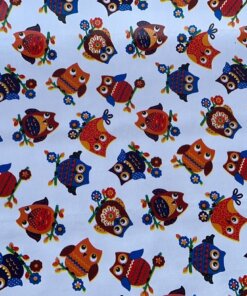 MANTEL EN ROLLO DE BUHO 1.37*30M