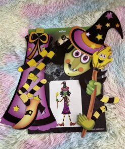 DECORACIÓN DE BRUJA HALLOWEEN 1UND