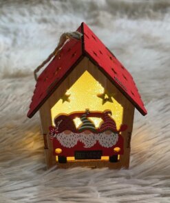ADORNO NAVIDEÑO DE CASITA 1UND