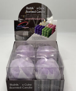 CANDELA AROMÁTICA DE BOLA LANA 4CM 1UND
