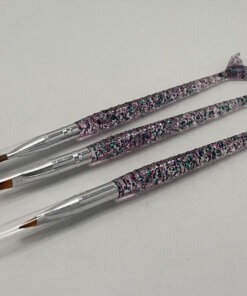 PINCEL PARA UÑAS DE SIRENA 1UND (3PCS)