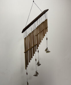 MOVIL DE VIENTO DE ARPA CON MARIPOSA 1UND