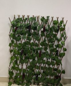 CERCA DE HOJAS CON UVAS 120CM 1UND