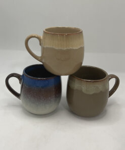 JARRA CERÁMICA CON DISEÑO DE COLORES 1UND