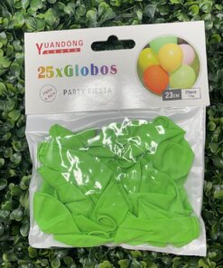 GLOBO MATE VERDE CLARO 23CM 1UND (25PCS)