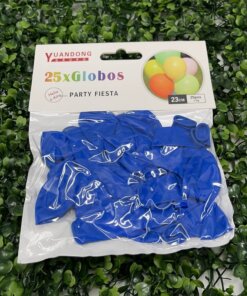 GLOBO MATE AZUL OSCURO 23CM 1UND (25PCS)