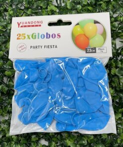 GLOBO MATE CELESTE 23CM 1UND (25PCS)