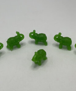 MINI ELEFANTE COLOR JADE 1UND (6PCS)