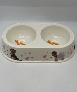 TAZA DOBLE PARA MASCOTA 1UND