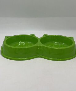 TAZA DOBLE PARA MASCOTA DE GATO 1UND