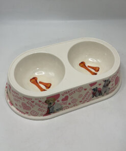 TAZA DOBLE PARA MASCOTA 1UND