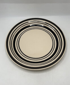 PLATO CERÁMICA CON RAYAS 10.5" 1UND