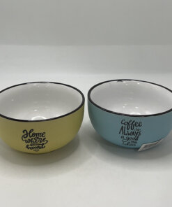 TAZA CERÁMICA CON LETRA 1UND