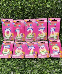 VELAS NUMÉRICAS DE FIESTA 1UND