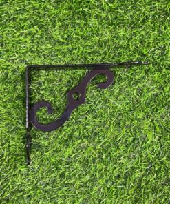 ESCUADRA NEGRA FLOR PLANO 110X145X20X2.0MM 1UND