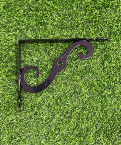 ESCUADRA NEGRA FLOR PLANO 140X190X25X2.0MM 1UND